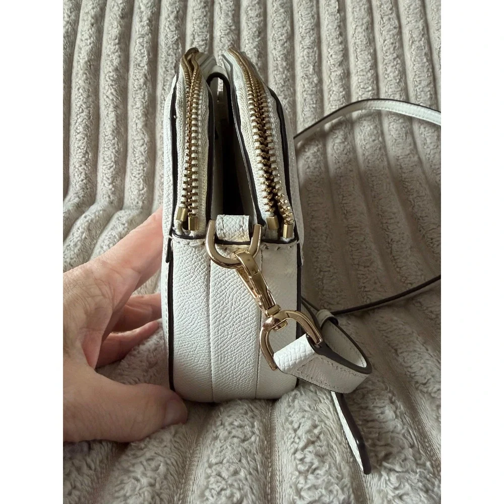 Michael Kors Houston  Crossgrain‎ Leather Double-Zip Crossbody